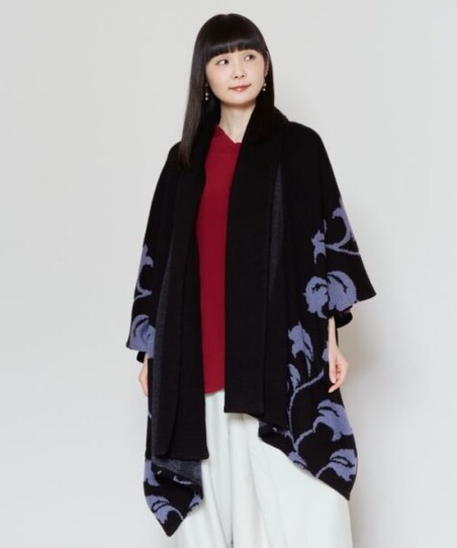 【カヤ】蔦蔓（つたかずら）ニット羽織