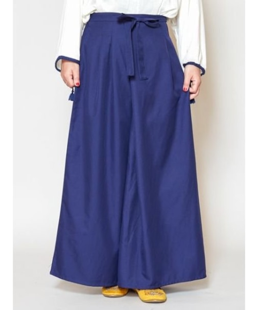 【カヤ】袴見立てパンツ