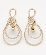 【カヤ】冥加（みょうが）結びイヤリング