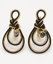 【カヤ】冥加（みょうが）結びイヤリング