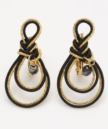 【カヤ】冥加（みょうが）結びイヤリング