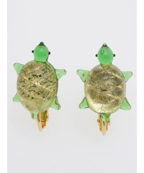 【カヤ】ガラス守りイヤリング