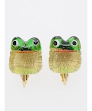 【カヤ】ガラス守りイヤリング