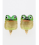 【カヤ】ガラス守りイヤリング
