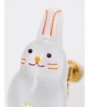 【カヤ】ガラス守りイヤリング