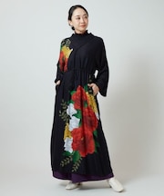 【カヤ】花柳ならいワンピース