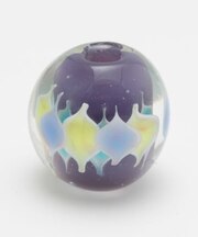 【カヤ】トンボ玉2cm 花片