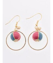 【カヤ】重ね手鞠ピアス