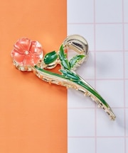 【カヤ】花めくポピーヘアクリップ