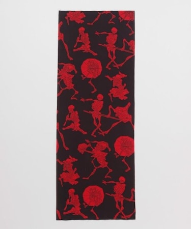 【カヤ】暁斎漫画手拭