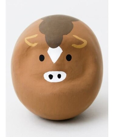 【カヤ】午（うま）豆だるま