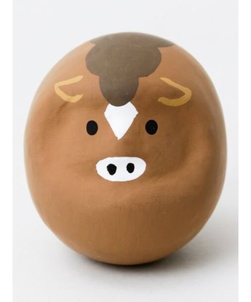 【カヤ】午（うま）豆だるま