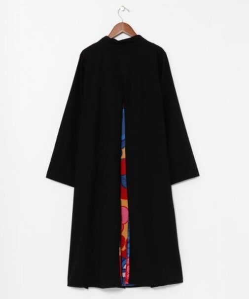 【カヤ】花寄せ八掛羽織