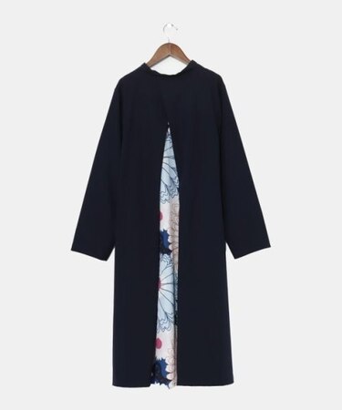 【カヤ】花寄せ八掛羽織