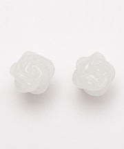 【カヤ】透け梅ガラスピアス