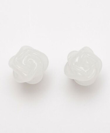 【カヤ】透け梅ガラスピアス