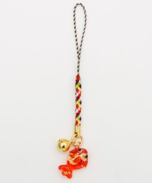 【カヤ】硝子ストラップ