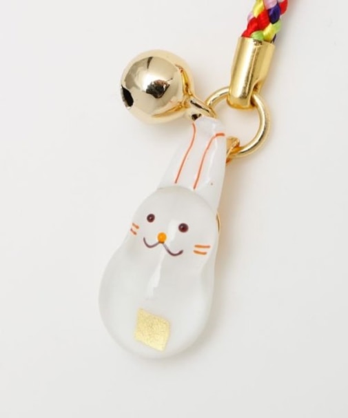 【カヤ】硝子ストラップ