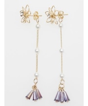 【カヤ】色ふさピアス