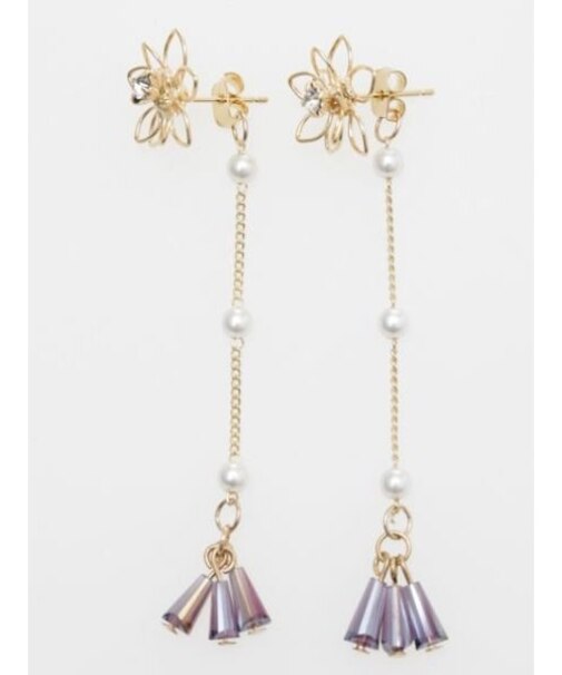 【カヤ】色ふさピアス