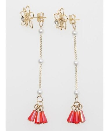 【カヤ】色ふさピアス