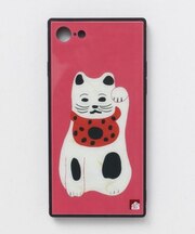 【カヤ】[iPhone8/7/SE(第二世代）]スマホ包みガラス