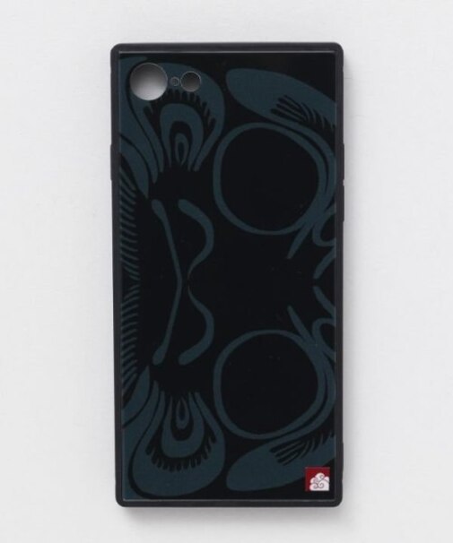 【カヤ】[iPhone8/7/SE(第二世代）]スマホ包みガラス