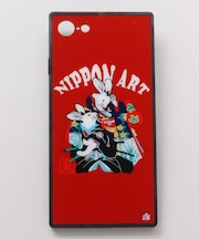 【カヤ】[iPhone7/8/SE]スマホ包みガラス