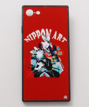 【カヤ】[iPhone7/8/SE]スマホ包みガラス