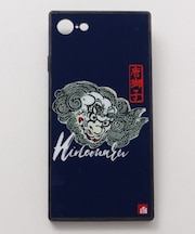 【カヤ】[iPhone7/8/SE]スマホ包みガラス