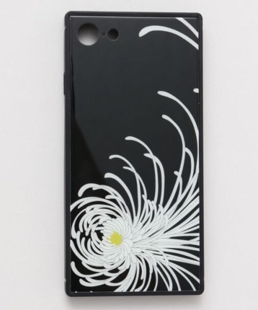 【カヤ】[iPhone8/7/SE(第二世代）]スマホ包みガラス