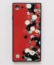 【カヤ】[iPhone8/7/SE(第二世代）]スマホ包みガラス