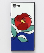 【カヤ】[iPhone8/7/SE(第二世代）]スマホ包みガラス