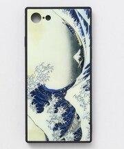 【カヤ】[iPhone8/7/SE(第二世代）]スマホ包みガラス