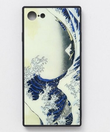 【カヤ】[iPhone8/7/SE(第二世代）]スマホ包みガラス
