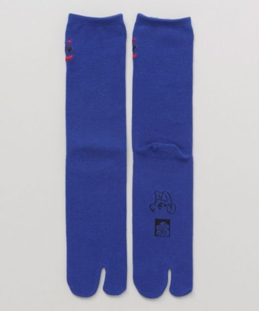 【カヤ】《中村杏子×倭物やカヤ》おきつね足袋25-28cm