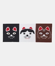 【カヤ】福猫手拭