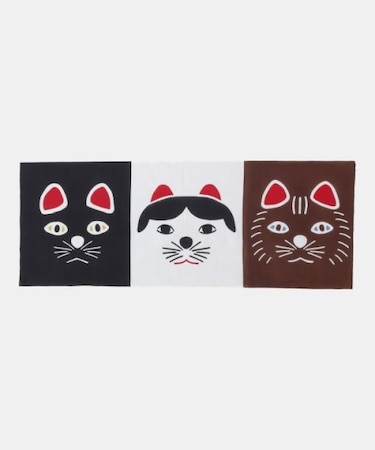 【カヤ】福猫手拭