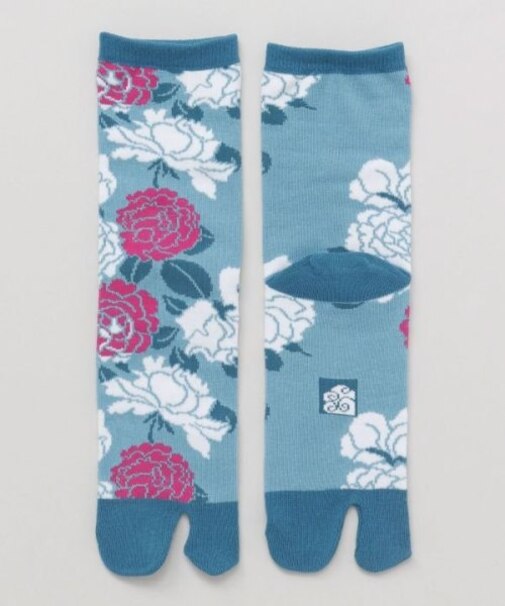 【カヤ】野薔薇足袋（23-25cm）