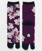 【カヤ】葡萄の足袋(23-25cm)