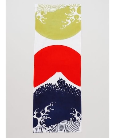 【カヤ】波富士手拭