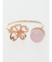 【カヤ】花雫リング