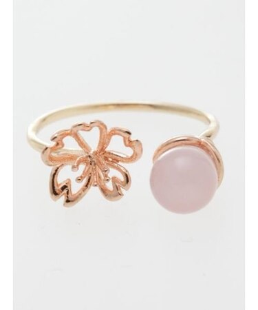 【カヤ】花雫リング