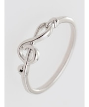 【カヤ】ト音記号リング