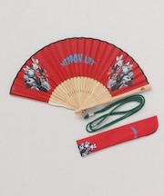 【カヤ】刺しジャン扇子