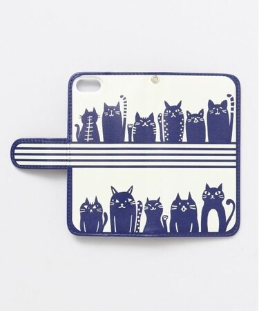 【カヤ】[iPhoneSE/8/7]スマホ手帳包み