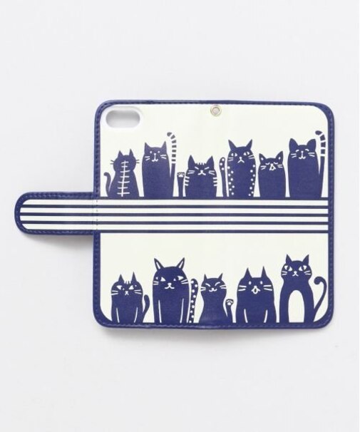 【カヤ】[iPhoneSE/8/7]スマホ手帳包み