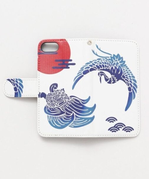 【カヤ】[iPhoneSE/8/7]スマホ手帳包み