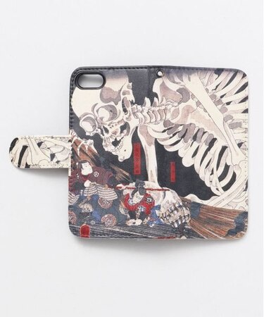 【カヤ】[iPhoneSE/8/7]スマホ手帳包み