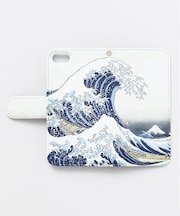 【カヤ】[iPhoneSE/8/7]スマホ手帳包み